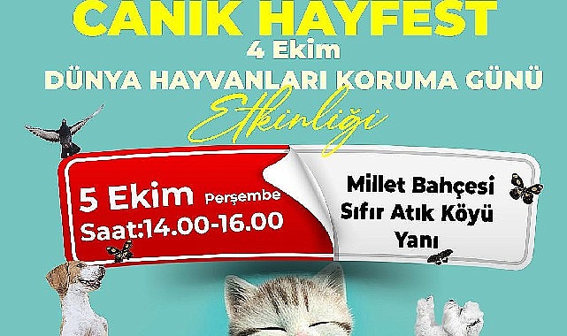 Canik Sevimli Dostlar için Buluşuyor