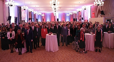 Çankaya'da Cumhuriyet'in 100. Yılı Resepsiyonu Düzenlendi