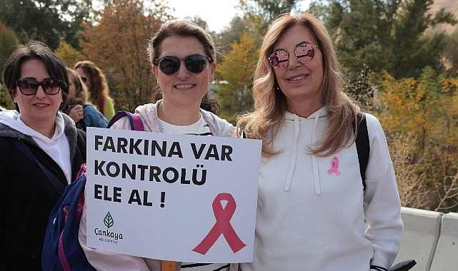 Çankaya'da Meme Kanserine Dikkat Çekildi