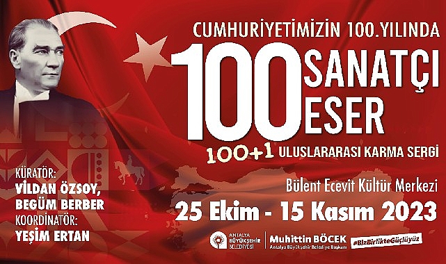 Cumhuriyet'in 100. Yılı kutlanıyor