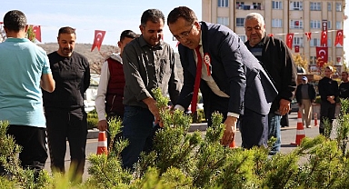 Cumhuriyet'in 100. Yılında 100 bin fidan dağıtıldı