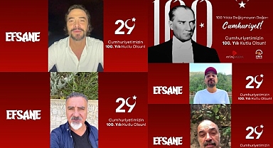 EFSANE ekipten 29 Ekim kutlaması