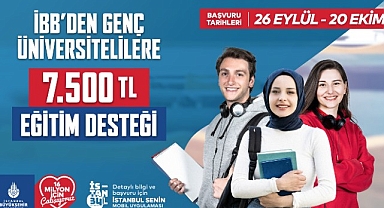 ‘Genç Üniversiteli Desteği’ 7 Bin 500 TL’ye yükseldi