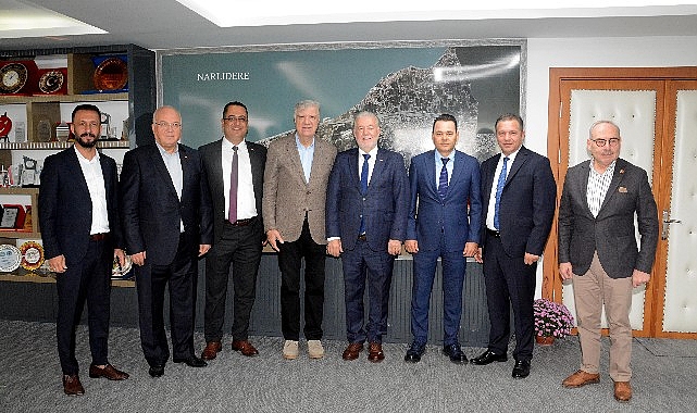 İESOB yönetimi'nden başkan Engin'e ziyaret