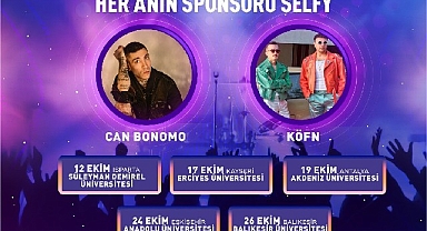 Kampüslerde festival heyecanı: Selfy Fest’e geri sayım başladı