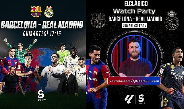 LaLiga'da Sezonun İlk El Clasico Mücadelesi S Sport Plus’ta!