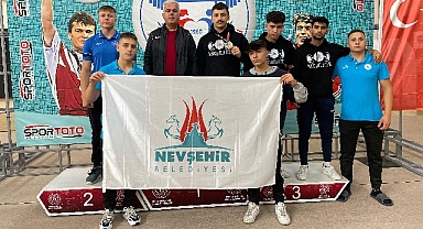 Nevşehir Belediyesi Gençlik ve Spor Kulübü’nün milli sporcusu Yaşar Karaca Türkiye Şampiyonu