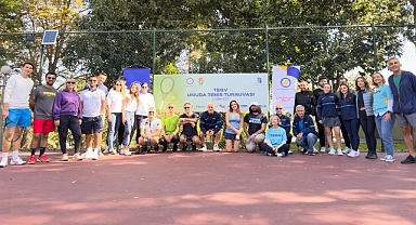 Umuda Tenis Turnuvası” ile 265 TEGV’li çocuğun eğitimine destek sağlandı