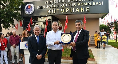 Yenişehir Belediyesi Nuri Ulusu Kütüphanesi hizmete açıldı