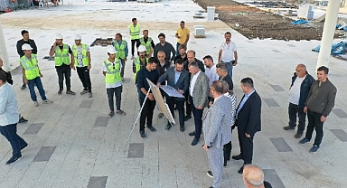 Başkan Büyükakın: Milli İrade Meydanı göz alıcı bir eser olacak