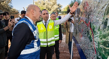 Buca’nın tarihi altyapı projesi devam ediyor