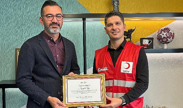 Canerkek'den Kızılay'ın İyilik Projelerine destek
