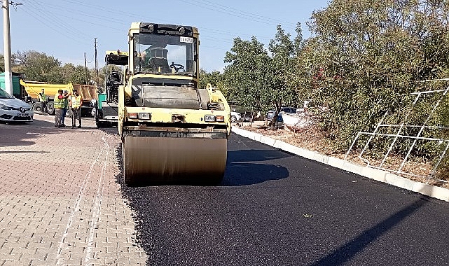 Demre Kekova grup yolu sıcak asfaltla kaplanıyor