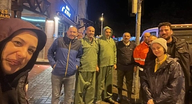 Filiz Başkan 05.45'te alandan seslendi: Tam Kadro Dışardayız, çalışmaya devam!