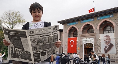 Keçiören Belediyesi'nden Atatürk'ü Ölümsüzleştiren Özel Gazete Baskısı