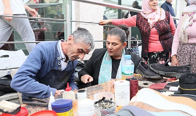 Köşklü vatandaşlar ve esnaf Çerçioğlu’na yoğun ilgi gösterdi