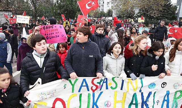 Nilüfer’de söz çocukların