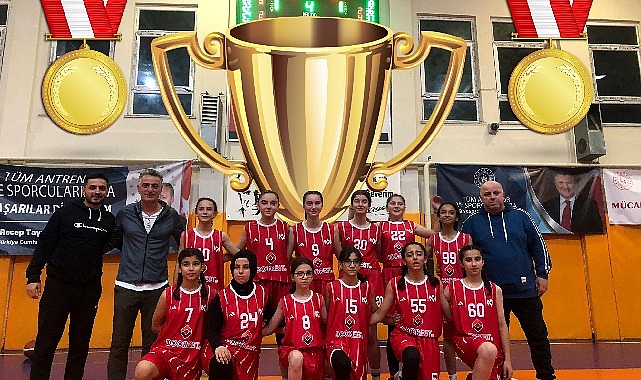 Saray’ın kızçeleri Tekirdağ ikincisi oldu