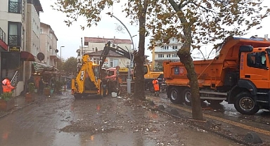 Şile'ye 94 personel, 38 araçla müdahale edildi