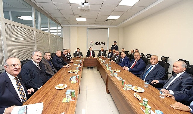 “TOBB Başkanı Hisarcıklıoğlu, KOSAM’ı Ziyaret Etti”