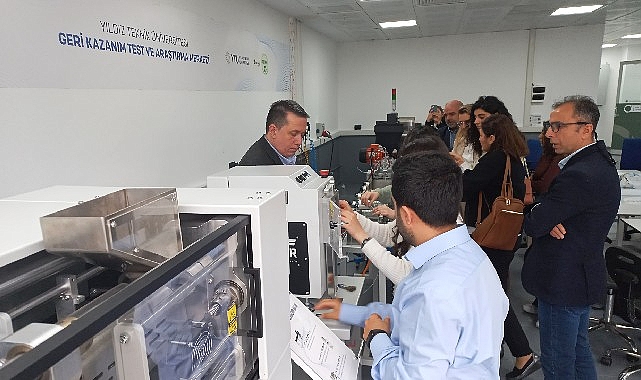Türkiye'nin ilk geri kazanım test ve araştırma merkezi faliyetlerine başladı
