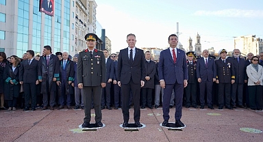 Ulu Önder Mustafa Kemal Atatürk, Taksim'de anıldı