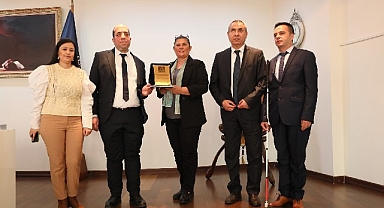 Altı Nokta Körler Derneği'nden Başkan Çerçioğlu'na ziyaret