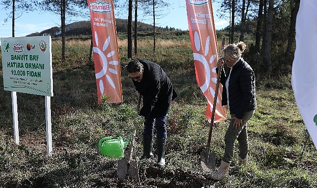 Banvit BRF Ormanları 50 bin ağaca ulaştı