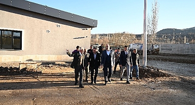Başkan Altay Bozkır’a Kazandırılan Otogar Binasını ve İtfaiye Merkezini İnceledi