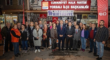 Başkan Batur, CHP ilçe örgütleriyle kucaklaştı