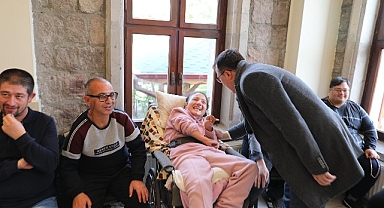 Başkan Savran, özel öğrencilerle buluştu