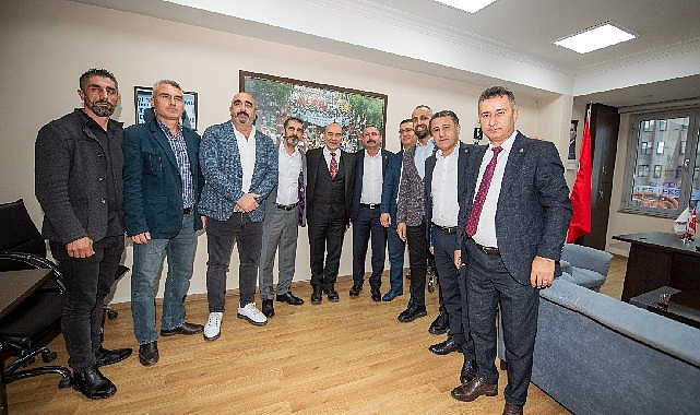 Başkan Soyer, Belediye İş Sendikası üyeleriyle buluştu