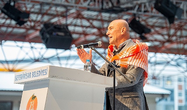 Başkan Soyer’e Seferihisar'da sevgi seli