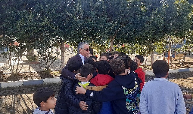 Başkan Topaloğlu’ndan okul ziyareti