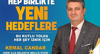 Bu kutlu yolda İznik için bende varım