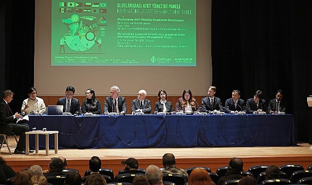 Çankaya'da uluslararası afet yönetimi paneli