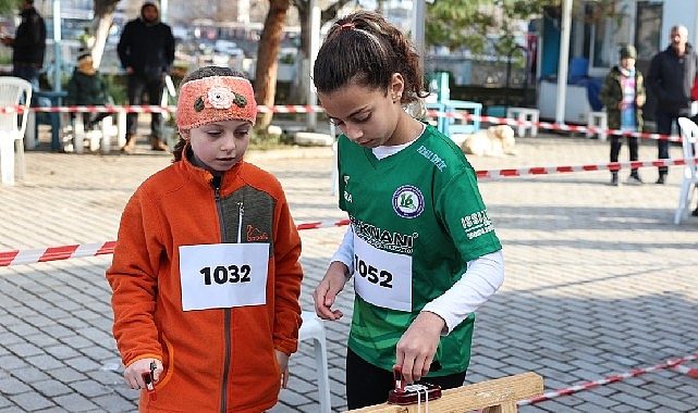 Gölyazı’da oryantiring yarışları renkli anlara sahne oldu