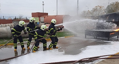 Kocaeli İtfaiyesi'nden hayat kurtaran eğitimler