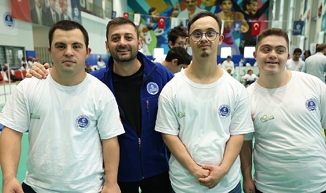 Özel sporculardan görkemli gösteri