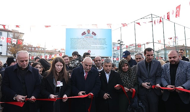 Şehit Polis Memuru Cihat Ermiş Parkı'nın açılışı Keçiören'de yapıldı