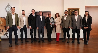 Sökeli iş insanlarından Başkan Çerçioğlu'na ziyaret