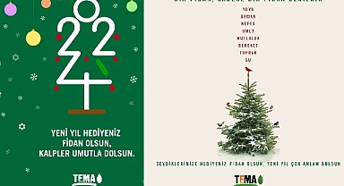 TEMA Vakfı’ndan yeni yılda fidan bağışı çağrısı: Her bir fidan, bir umut demek