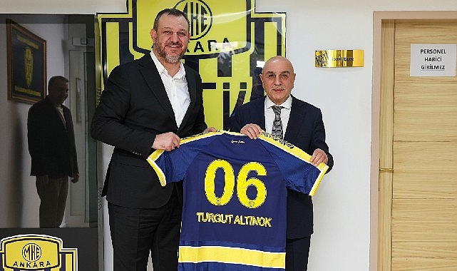 Başkan Altınok'tan ankaragücü'ne ziyaret