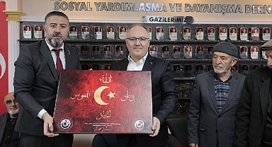 Başkan Bilgin Ankara Dönüşü ilk ziyaretini Şehit Aileleri ve Gazilere yaptı