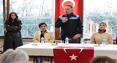 Başkan Çalık komşularıyla buluştu