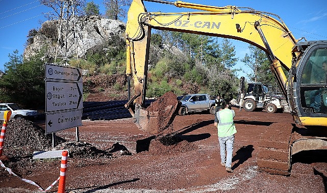 Bozburun İçme Suyu Hattının 6 Bin Metresi Tamamlandı