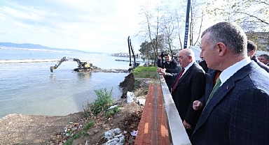 Büyükakın, Değirmendere çekek yerini inceledi