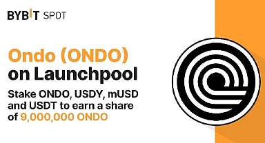 Bybit Launchpool Staking Etkinliğini Tanıttı: 9.000.000 ONDO’dan Pay Kazanmak için Stake Edin