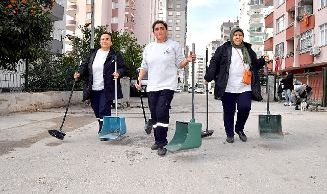 Çukurova’nın temizlik melekleri işbaşında