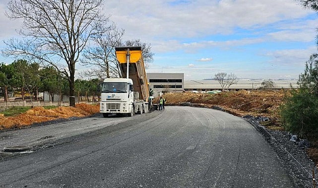 Gebze Millet Bahçesinin çevre yolları yapılıyor